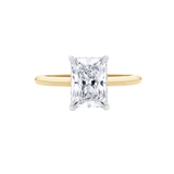2.01ct Radiant Diamond with Hidden Halo