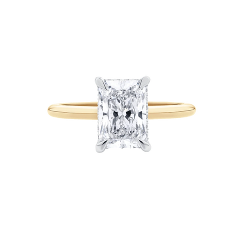 2.01ct Radiant Diamond with Hidden Halo