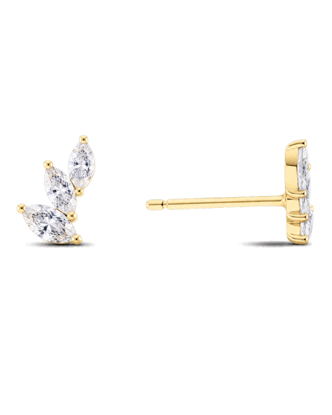 Marquise Diamond Studs