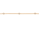 Diamond Station Chain Bracelet