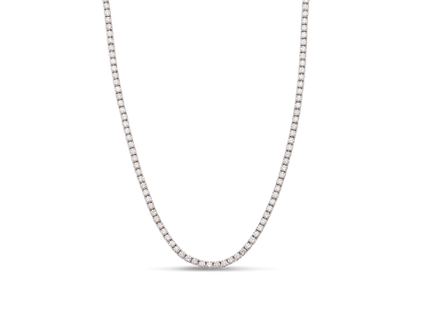 Diamond Tennis Necklace | Moyen
