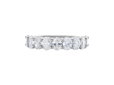 2.16ct Oval Cut Eternity Ring