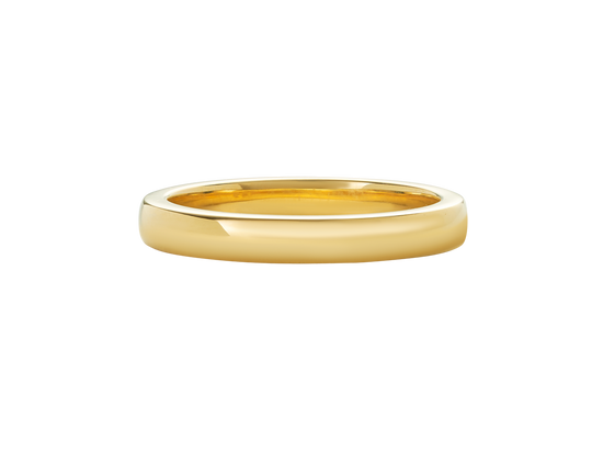 W.25 | Classic Plain Wedding Band in 18ct Gold