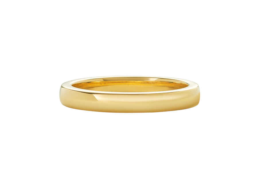 W.25 | Classic Plain Wedding Band in 18ct Gold