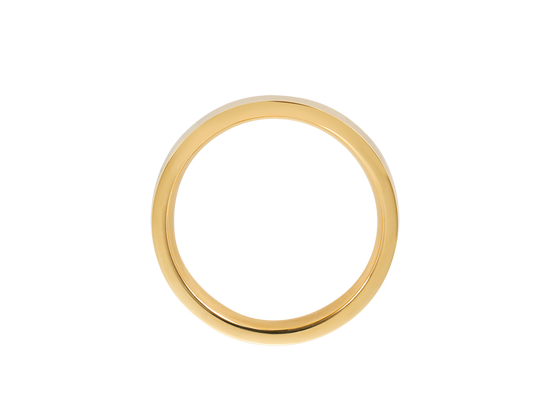W.24 | Cigar Wedding Band in 18ct Gold