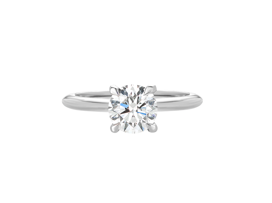 Round Brilliant Cut Diamond Engagment Ring