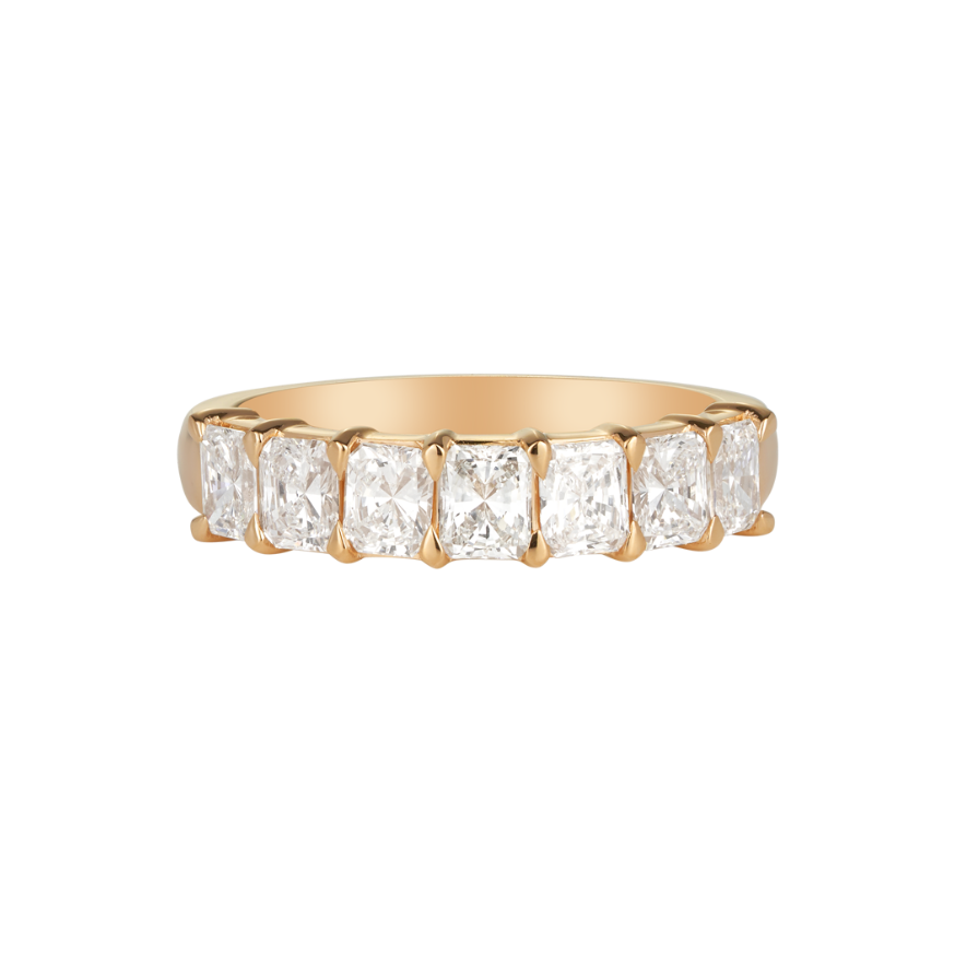Radiant Cut Half Band