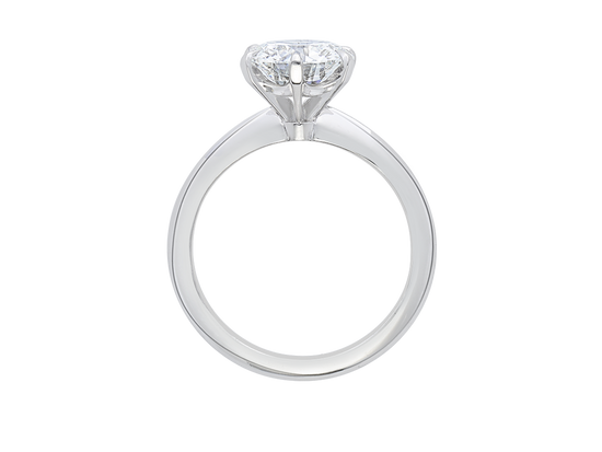 AG.05 | Round Brilliant Diamond Solitaire Engagement Ring