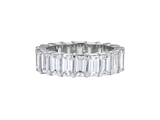Emerald Cut Eternity Ring
