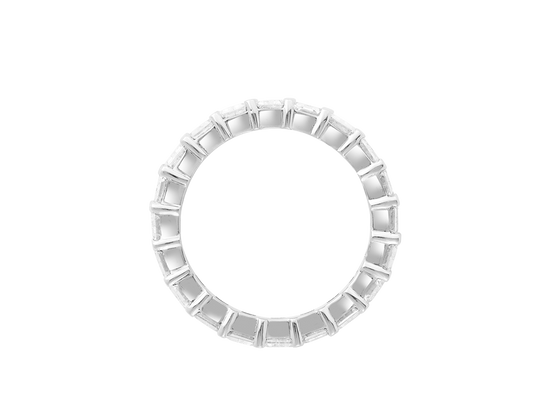 Emerald Cut Eternity Ring