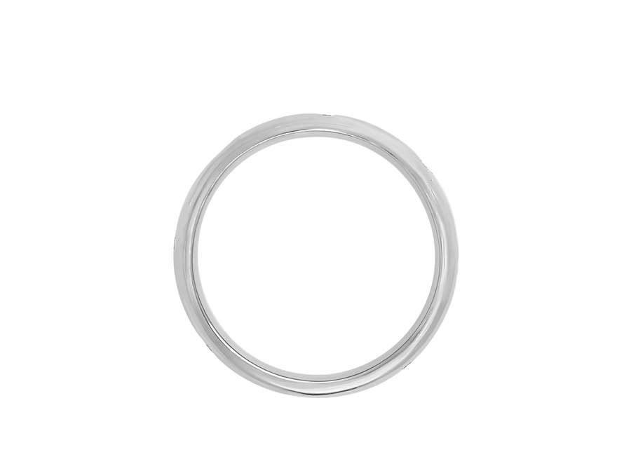 W.05 | Half Round Diamond Wedding Band