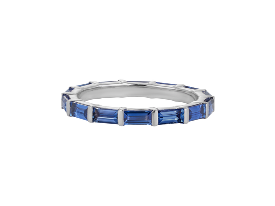 W.16 | Blue Sapphire Wedding Band