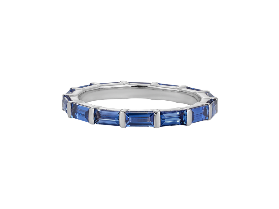 W.16 | Blue Sapphire Wedding Band