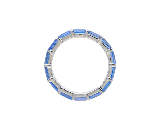 W.16 | Blue Sapphire Wedding Band