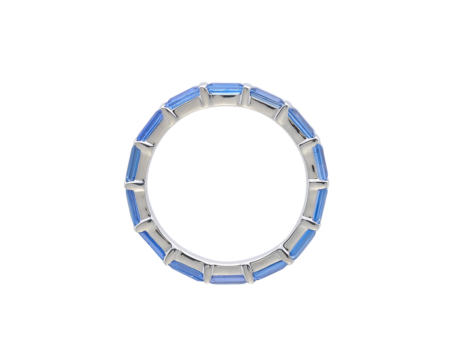 W.16 | Blue Sapphire Wedding Band