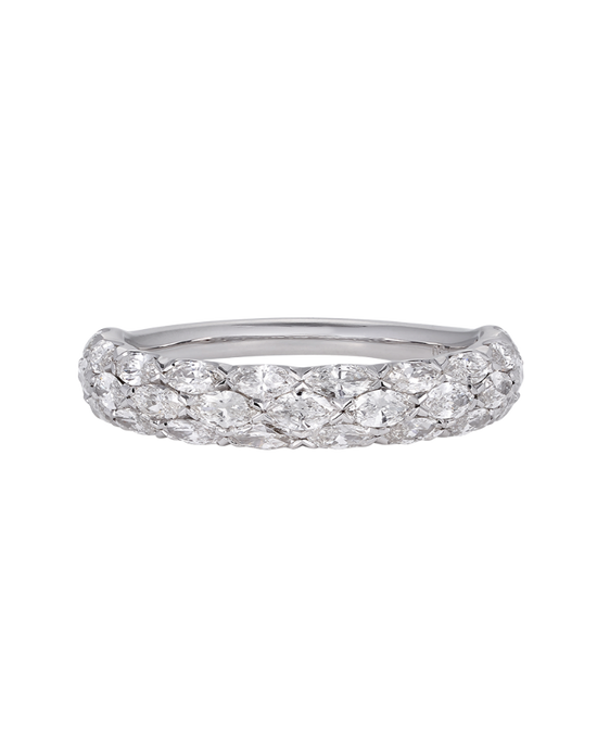 Marquise Diamond Trio Band
