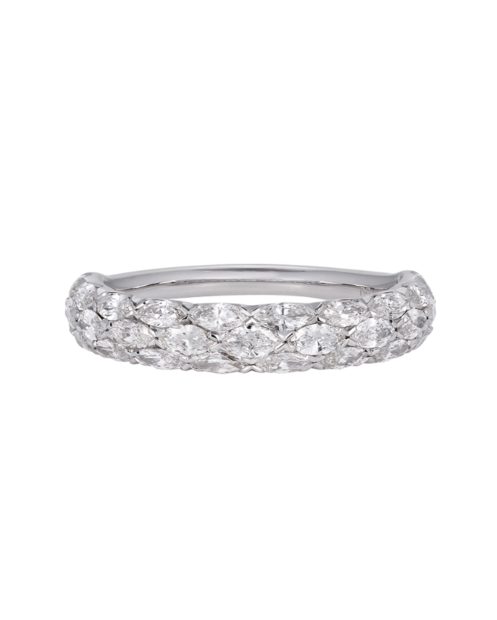 Marquise Diamond Trio Band