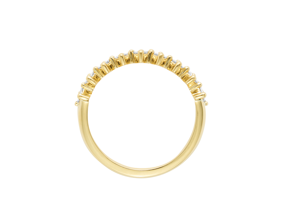 Y.05 | Carré Cut Diamond Wedding Band