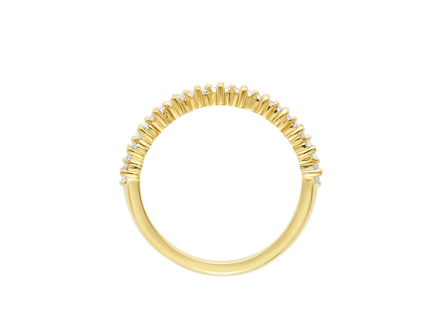Y.06 | Carré Cut Diamond Wedding Band