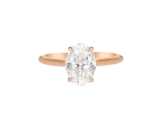 Oval Cut Diamond Solitaire
