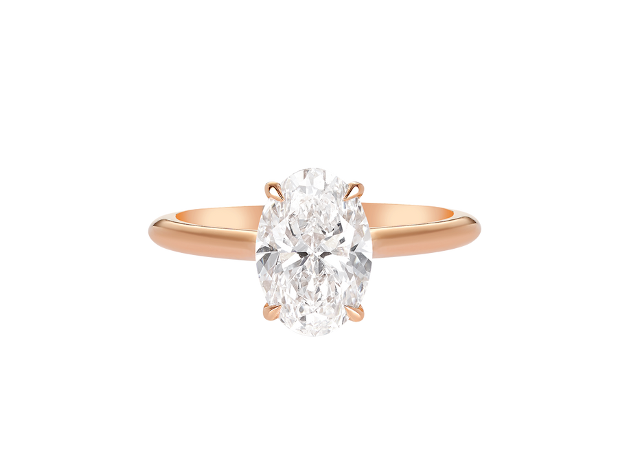 Oval Cut Diamond Solitaire