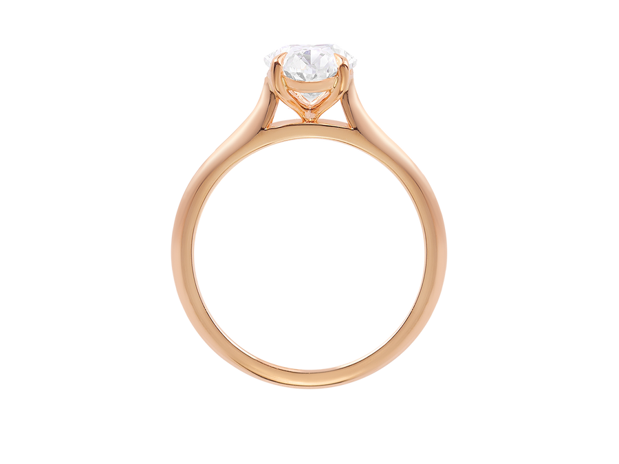 Oval Cut Diamond Solitaire